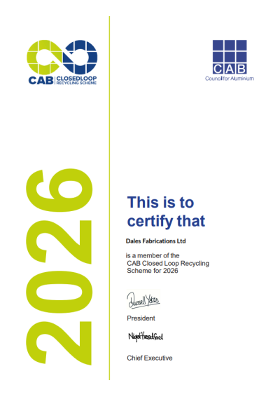 CLOSED LOOP RECYCLING SCHEME (CAB)