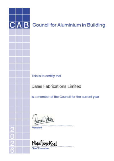 Council for Aluminium in Building